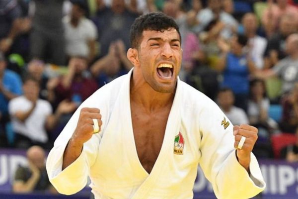 Il campione di judo dell'Iran Saeid Mollaei