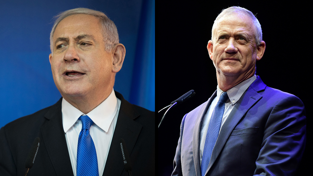 Beniamin Netanyahu e Benny Gantz