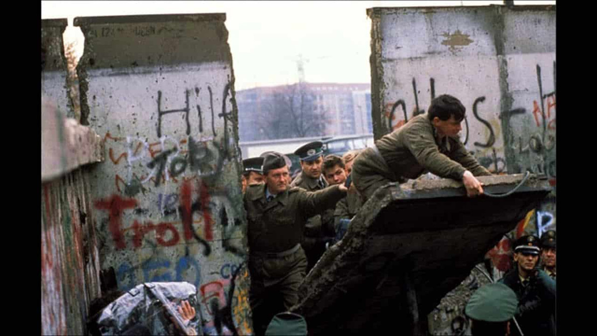 La caduta del Muro di Berlino