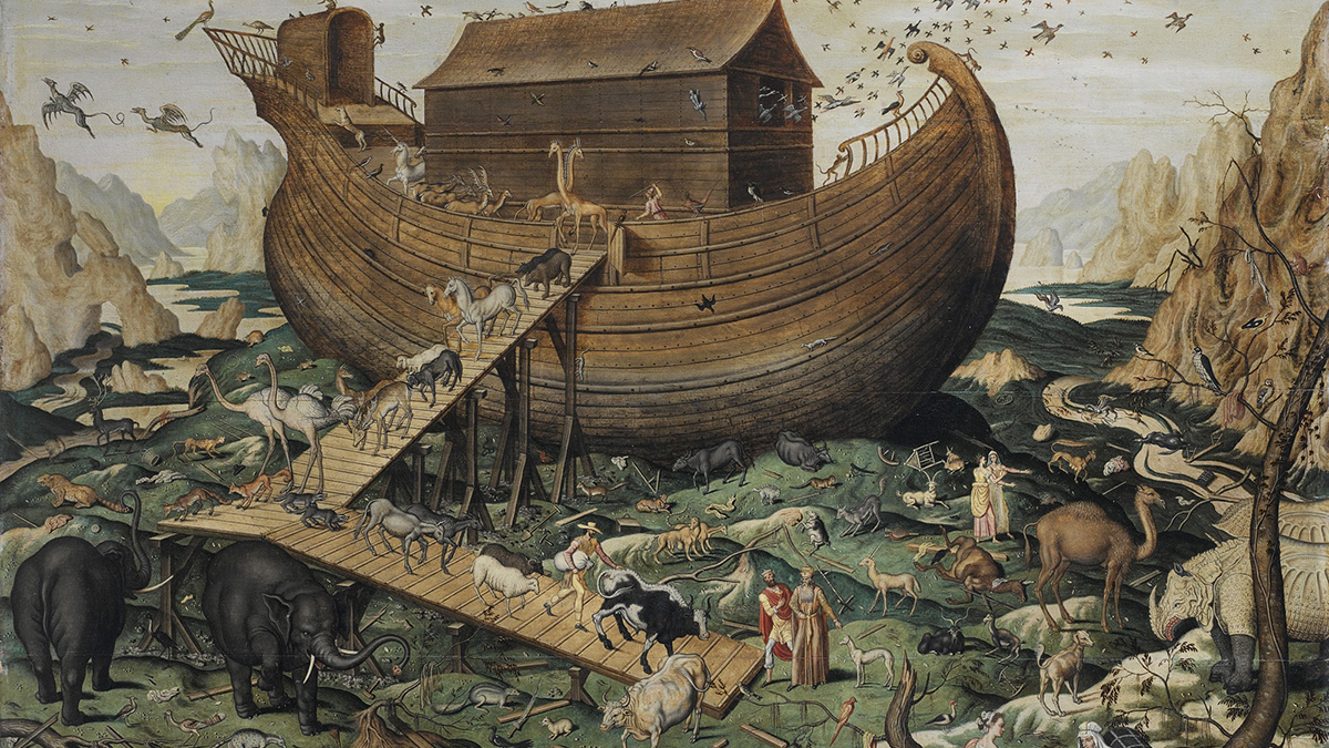 Noach con l'arca