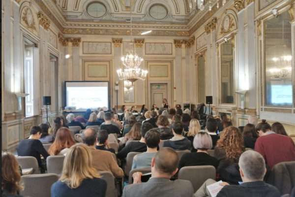 La sala del convegno su Il lingiuggio dell'odio