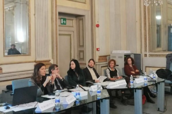 I relatori del convegno all'Università Statale sul linguaggio dell'odio