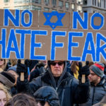 La marcia contro l'antisemitismo e l'odio a New York