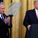 Da sinistra Beniamin Netanyahu e Donald Trump