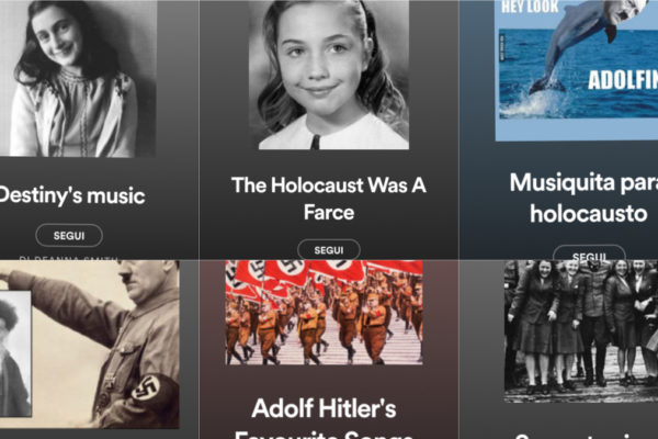 I titoli inneggianti a Hitler su Spotify