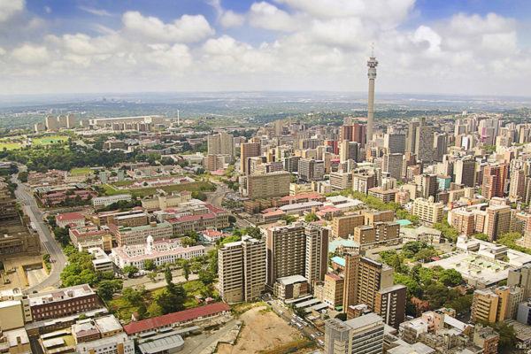 Johannesburg in Sud africa