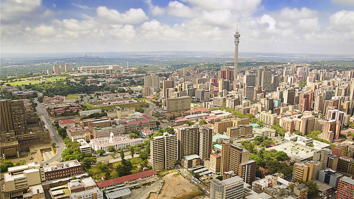 Johannesburg in Sud africa