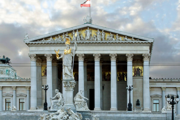 Il Parlamento austriaco a Vienna