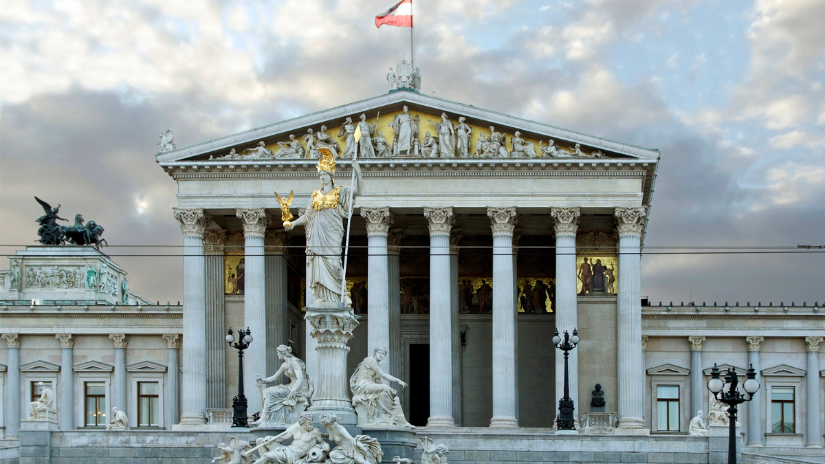 Il Parlamento austriaco a Vienna