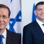Da sinistra, Isaac Herzog (Sgenzia ebraica) e sam Grundwerg (Keren Hayesod)