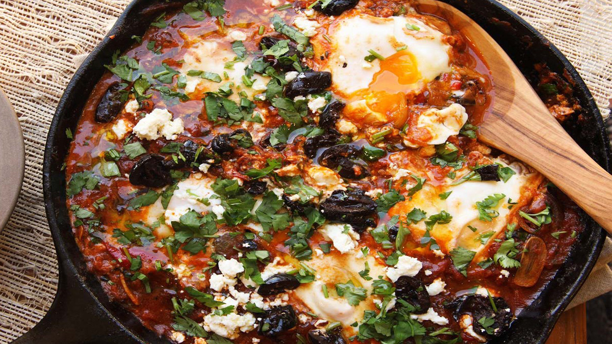 Shakshuka, uno dei piatti della cucina israeliana