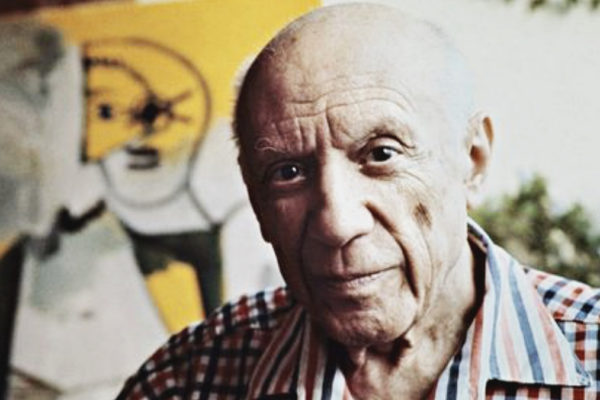 Il pittore Pablo Picasso