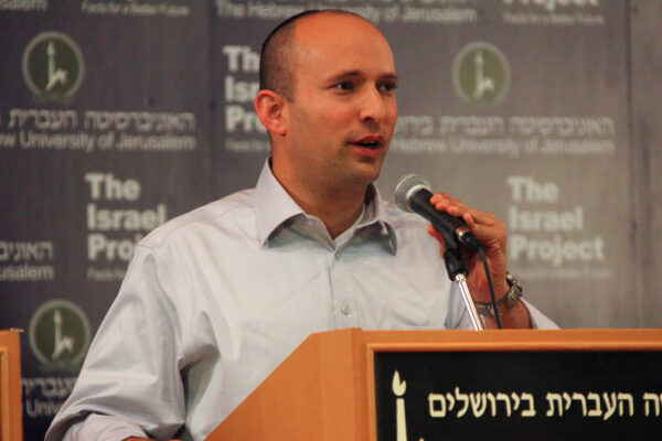 Il ministro israeliano Naftali Bennett