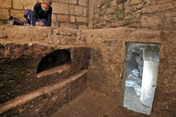 stanze sotterranee trovate a Gerusalemme accanto al Muro occidentale