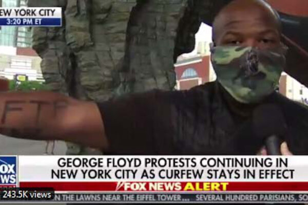 Manifestante a New York