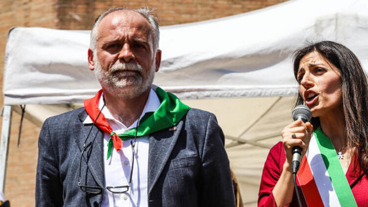 foto di fabrizio de sancris, presidente anpi roma