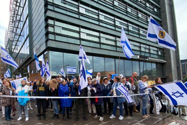 proteste pro Israele Finlandia