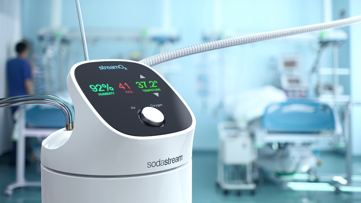 L'apparecchio sviluppato da SodaStream con l'ospedale hadassah