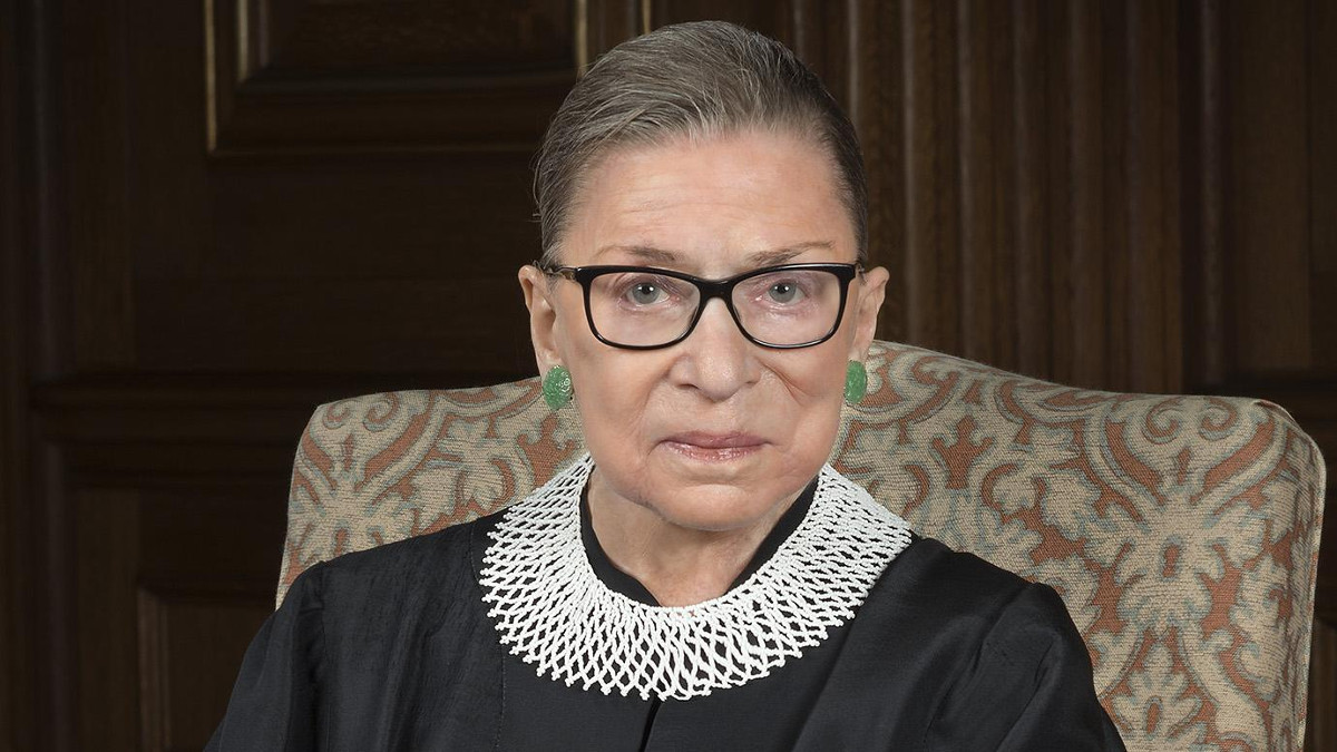 La giudice americana Ruth Bader Ginsburg