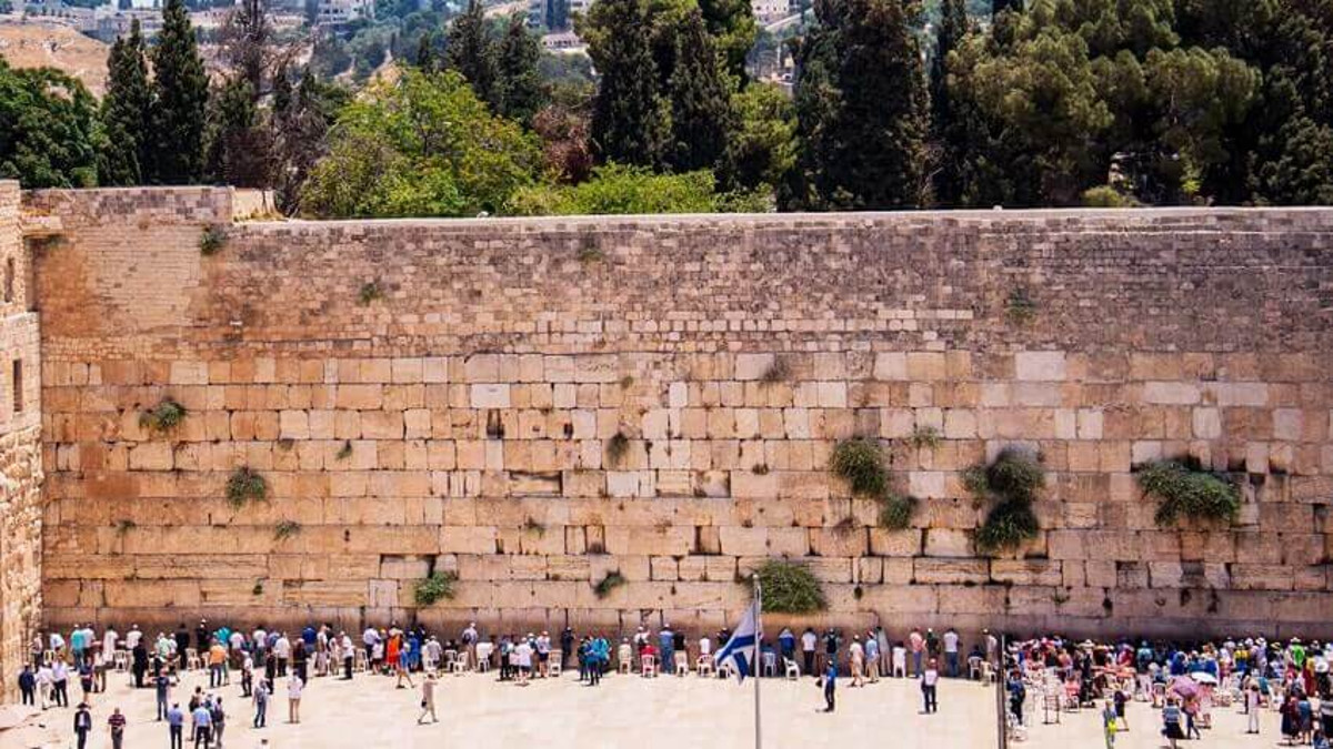Il Muro del Pianto a Gerusalemme