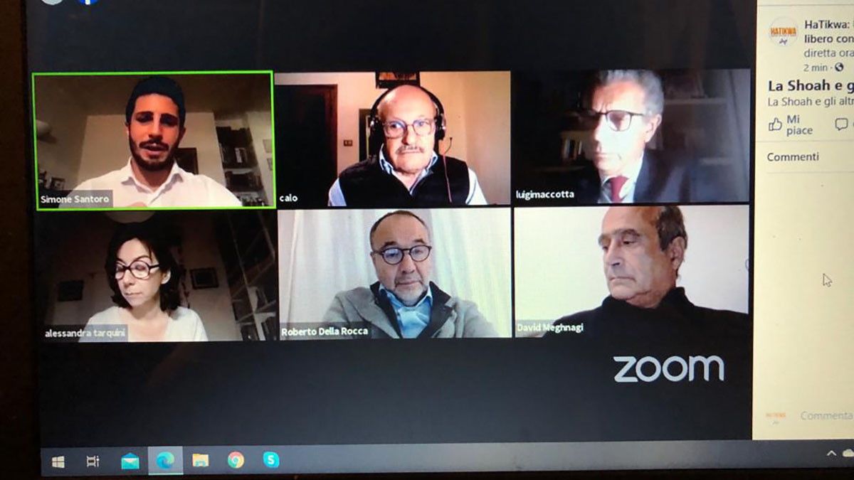 Dibattito su Zoom sull'unicità della shoah