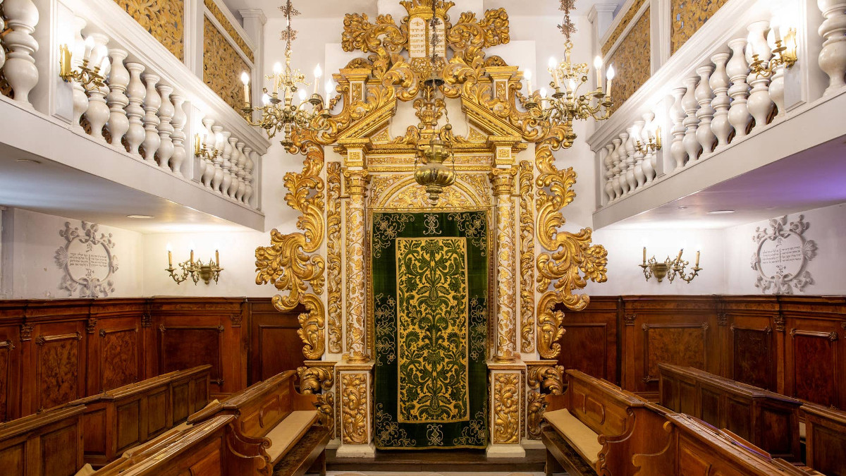 la sinagoga italiana di Gerusalemme