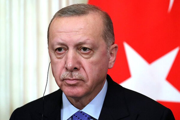 Il presidente Tayyp Erdogan