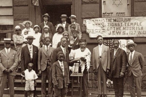 The Moorish Zionist Temple, Harlem (Photograph: James van der Zee, 1929)