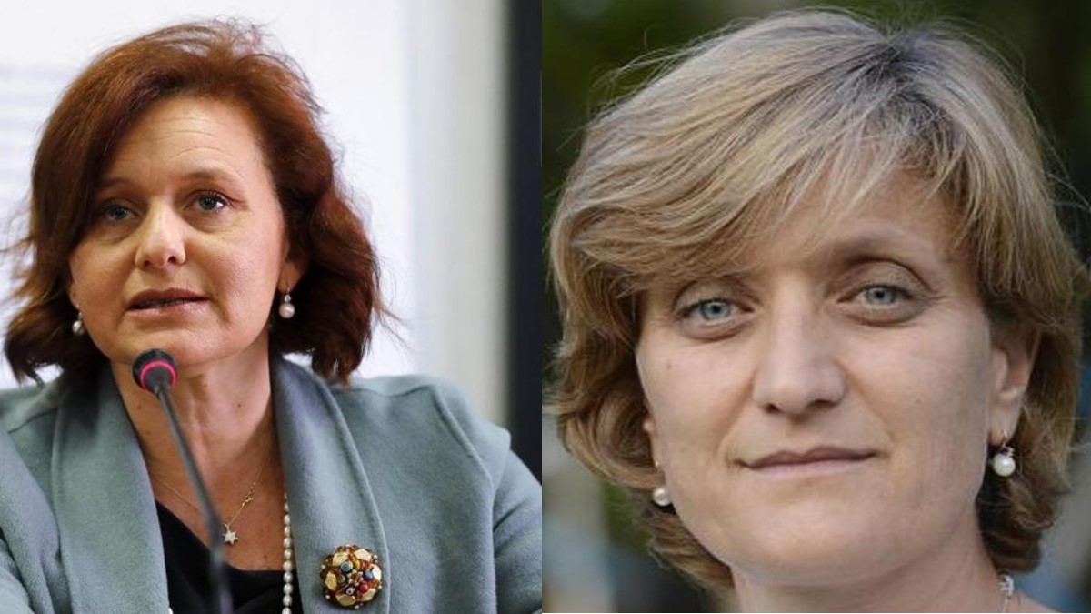 Da sinistra, Ruth Dureghello e Noemi Di Segni