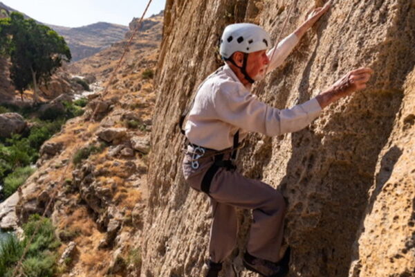 Andrea Anati, alpinista di 88 anni