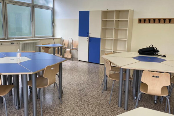 La nuova aula sostegno alla Scuola ebraica di Milano