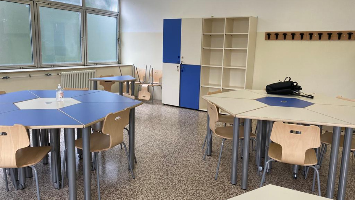 La nuova aula sostegno alla Scuola ebraica di Milano
