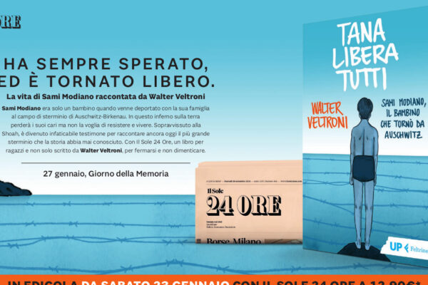 Il libro 'Tana libera tutti' di Walter Veltroni su Sami Modiano