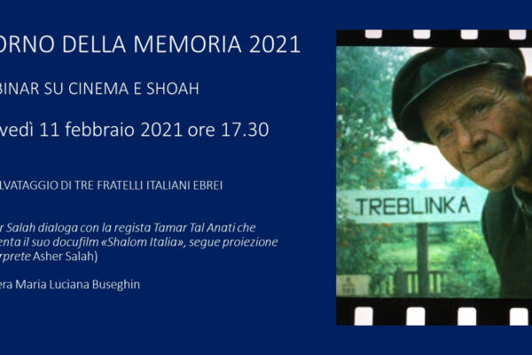 la locandina della presentazione di Shalom Italia