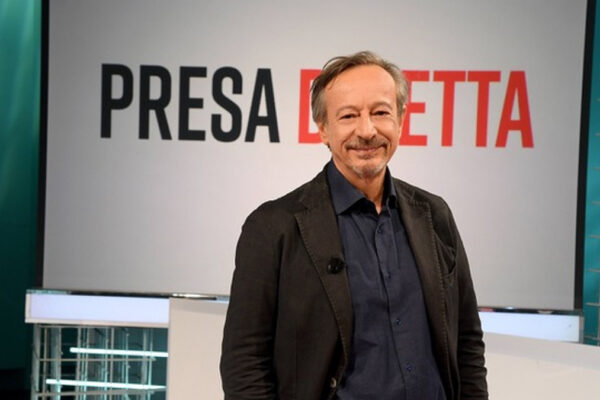 Il conduttore di Presa Diretta Riccardo Iacona