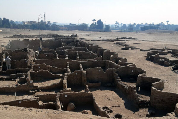 Città scoperta vicino a Luxor