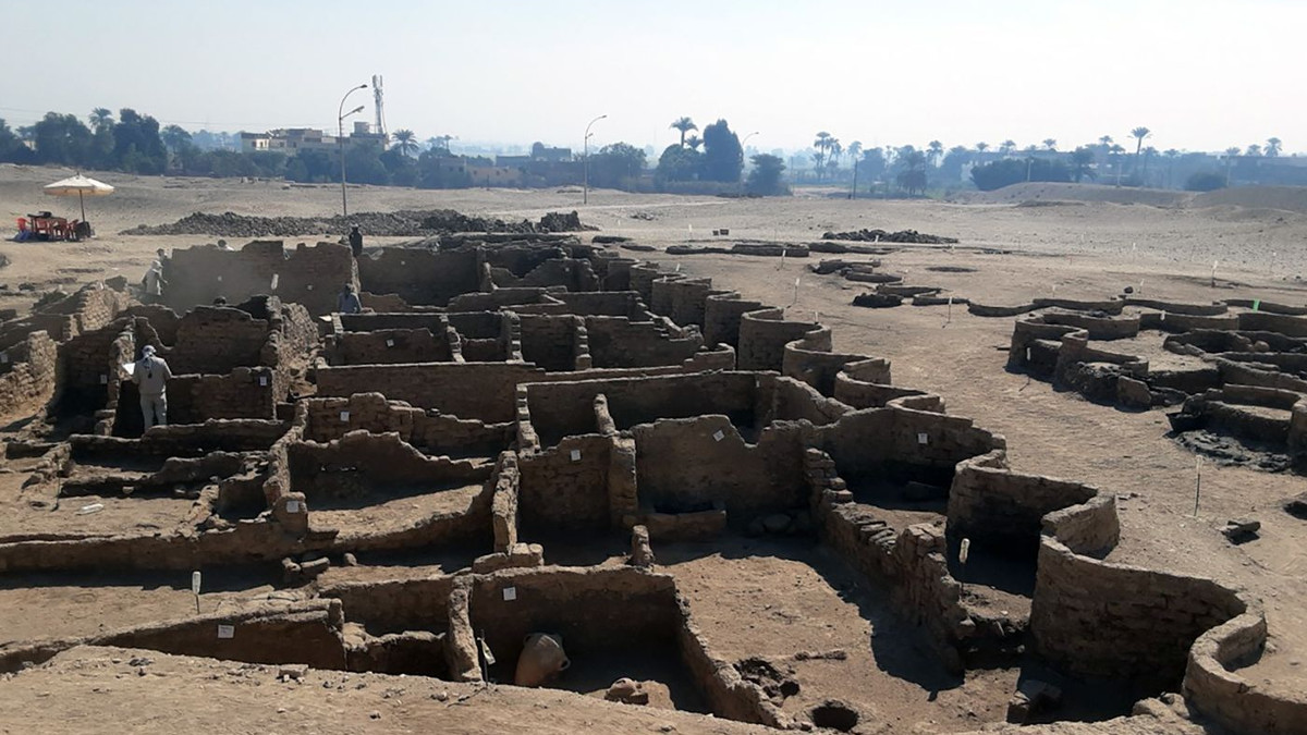 Città scoperta vicino a Luxor