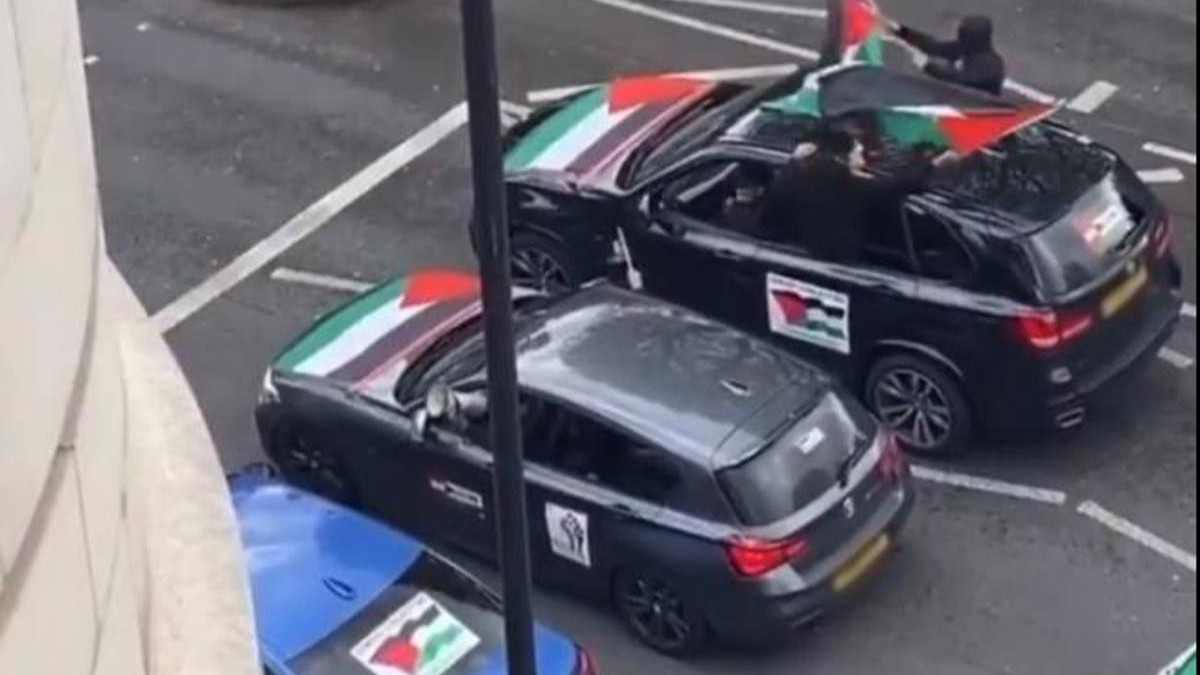 Manifestanti propalestinesi a Londra