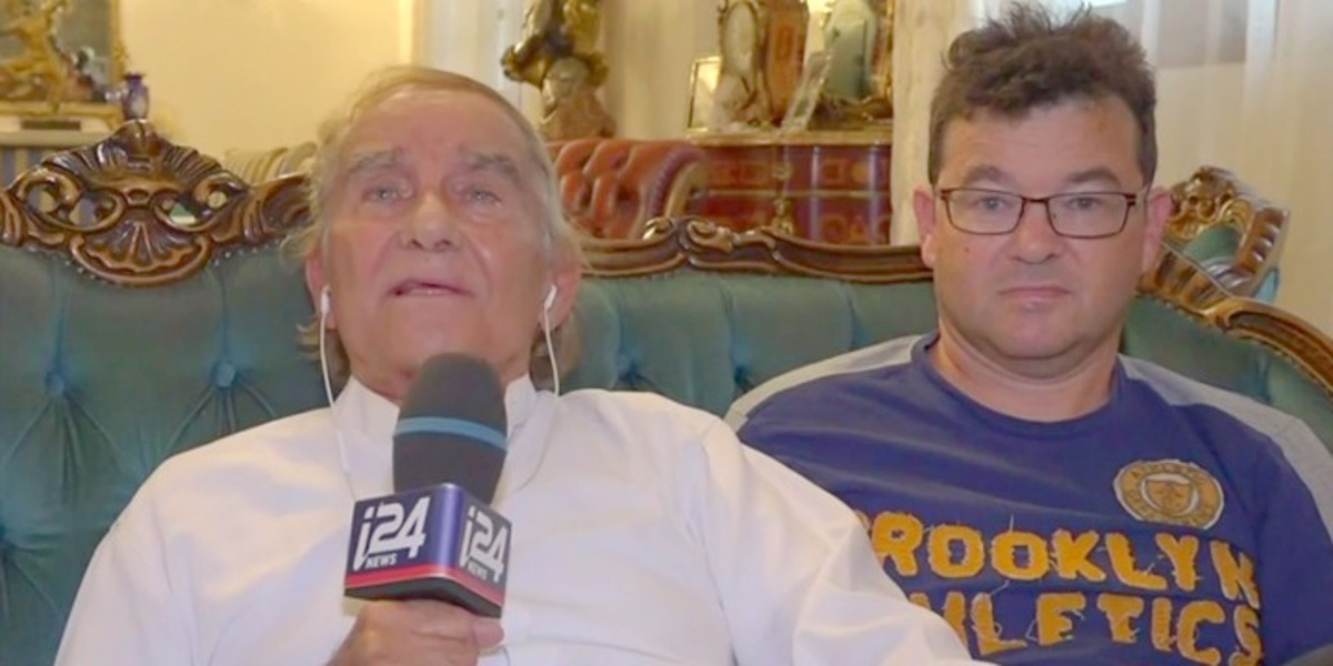 Roger Pinto e il figlio, della famiglia ebraica aggredita in casa nel 2017