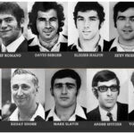 Gli 11 atleti israeliani assainatio nell'attacco teroristico alle Olimpiadi di Monaco del 1972