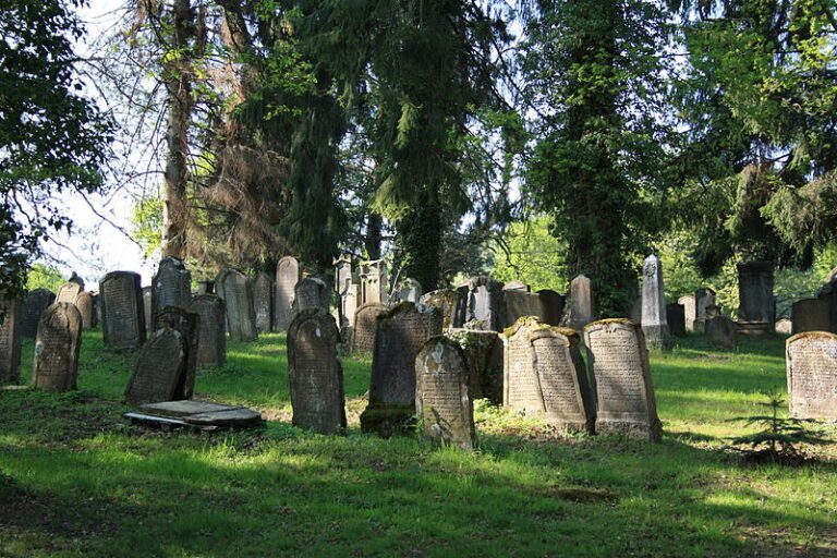 Il cimitero ebraico di Endingen, in Svizzera