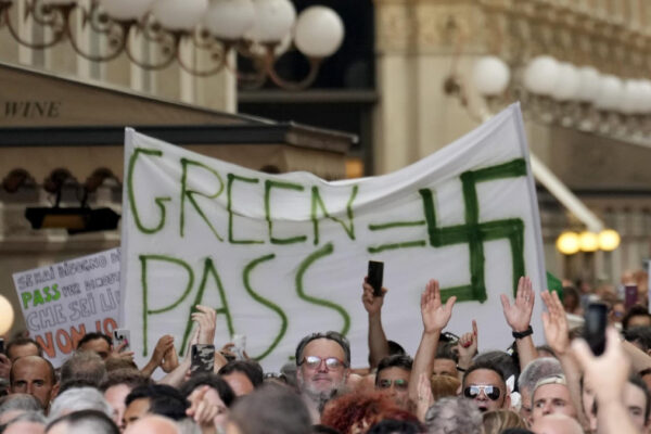 Manifestazioni contro il green pass