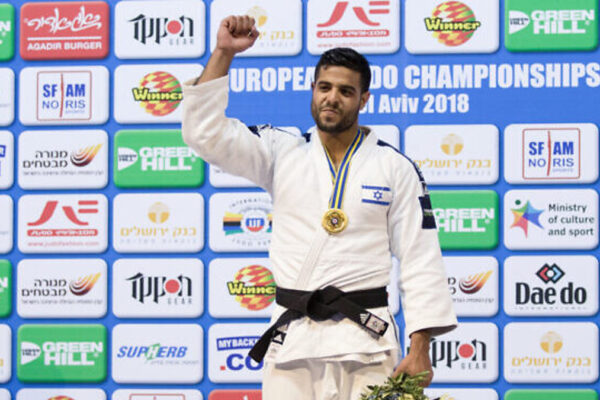 Il campione mondiale di judo Sagi Muki nel 2018