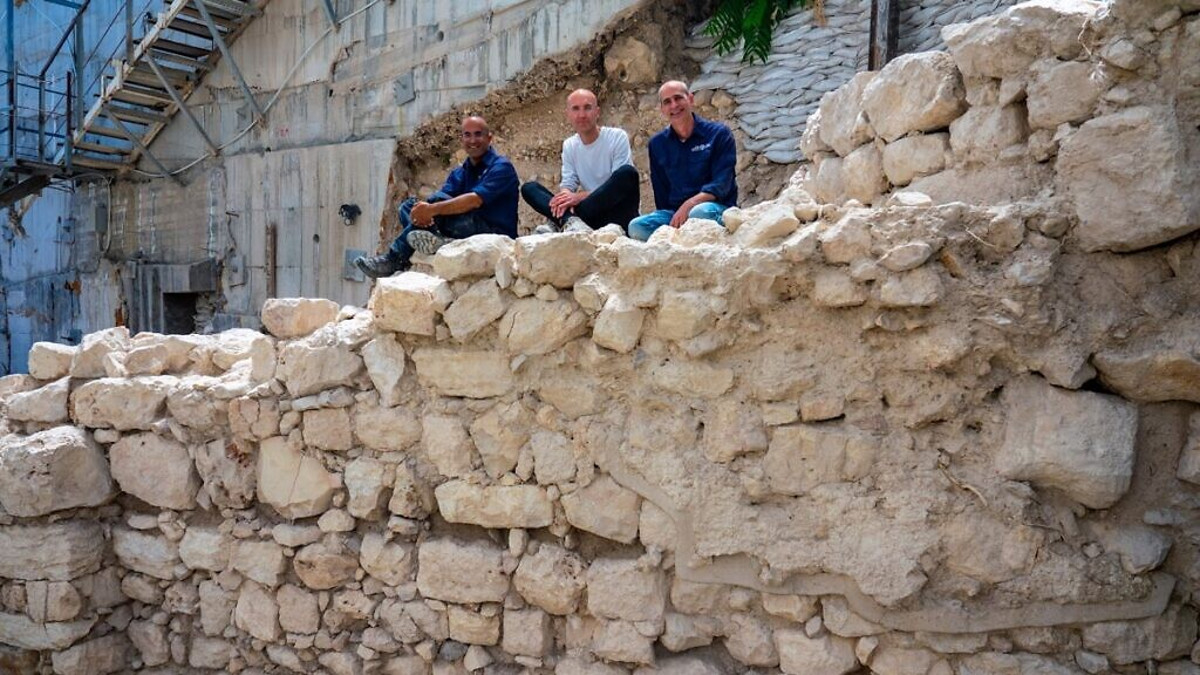I direttori degli scavi che hanno portato alla luce parti del Primo tempio a Gerusalemme