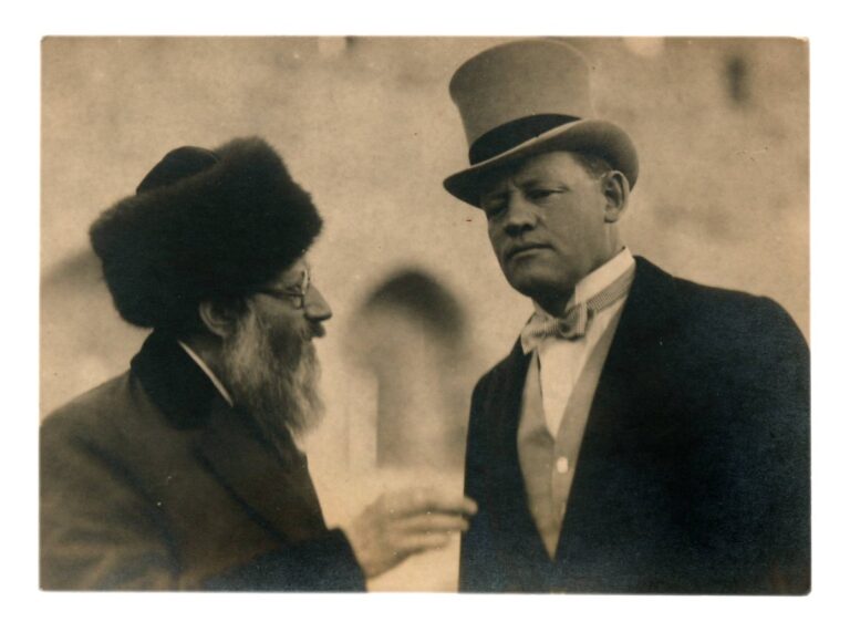 Rav Kook incontra Winston Churchill