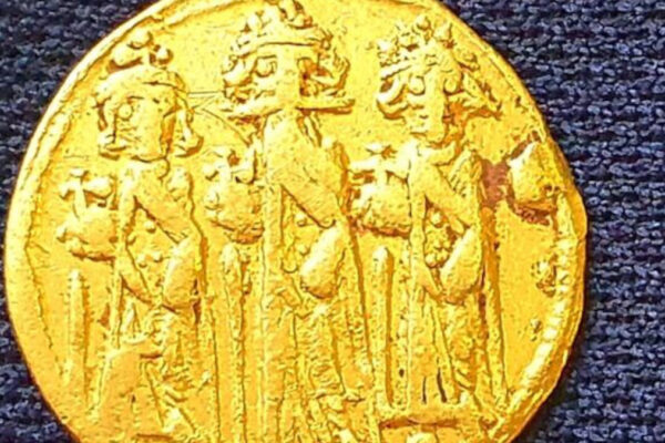 Uno dei reperti archeologici trovati a Ramat Hasharon
