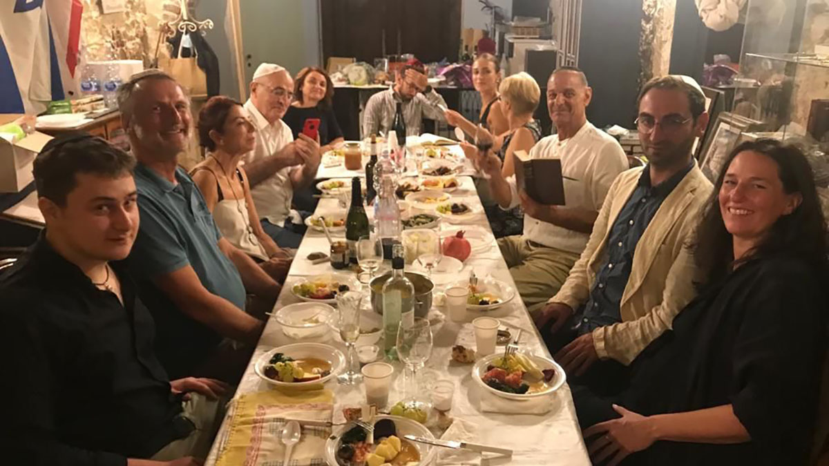 Un evento del gruppo di ebrei in Sardegna