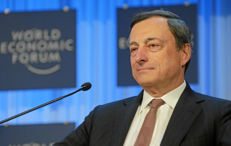 Il premier italiano Mario Draghi