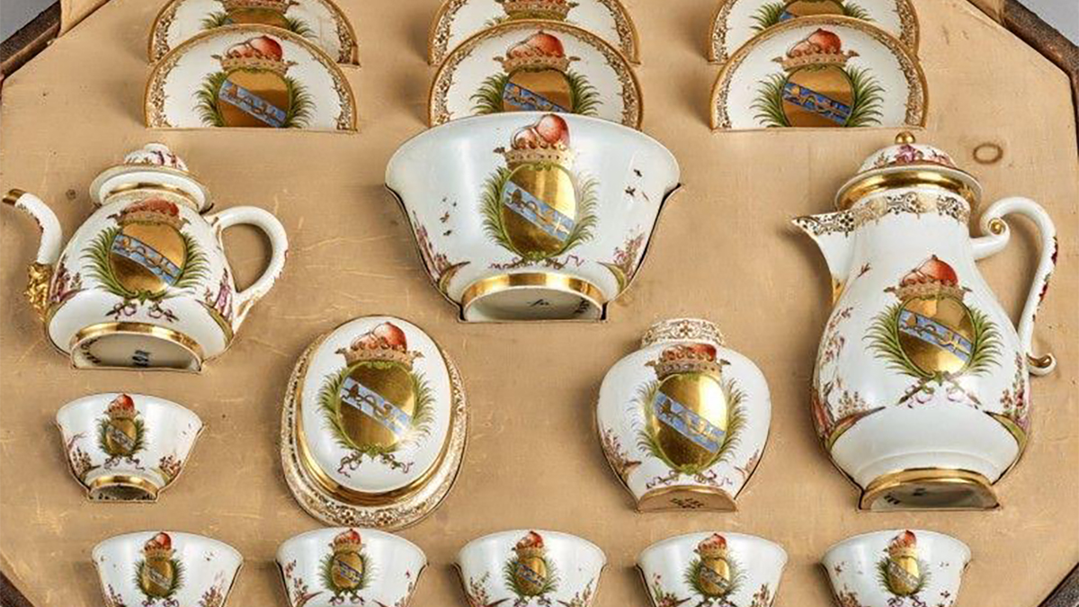 Porcellane della famiglia Oppenheimer vendute all'asta da Sotheby's