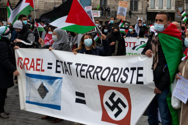 Cartello contro Israele a Lille